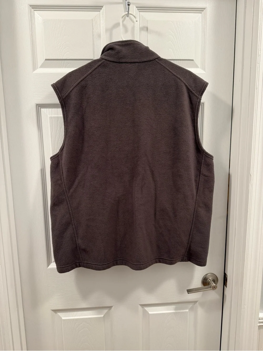 Columbia Men’s Charcoal Gray Fleece Full Zip Vest size XL